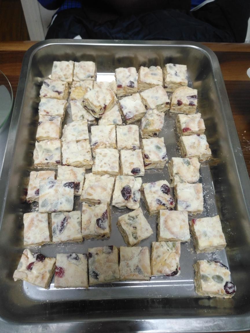 蔓越莓雪花稣的做法 步骤8