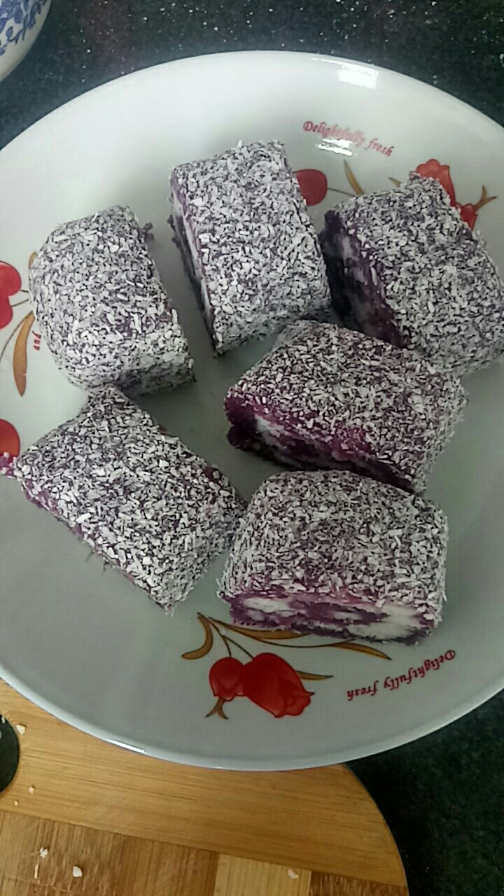 紫薯淮山卷的做法