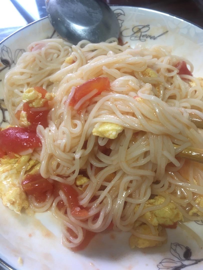 西红柿鸡蛋打卤面