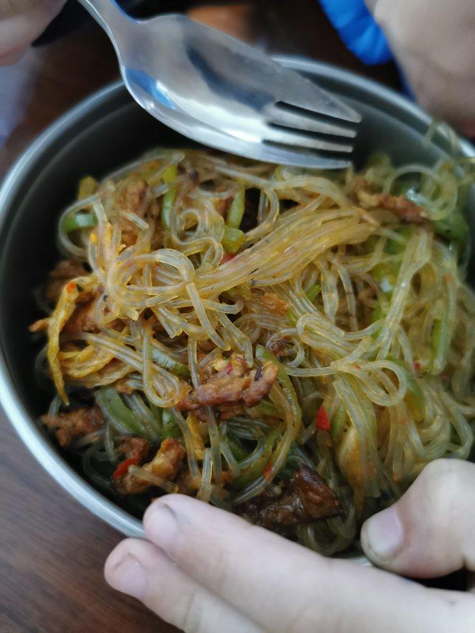 泡菜苕粉肉丝