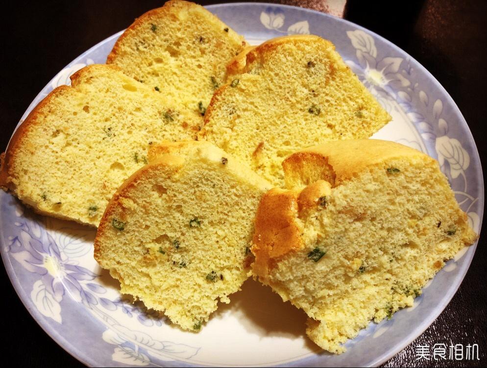 咸香戚风经典——黄金葱香肉松戚风