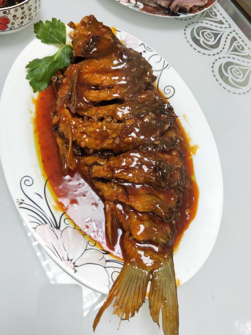 a陈玉珠做的糖醋鱼(媲美饭店超简单高颜值)