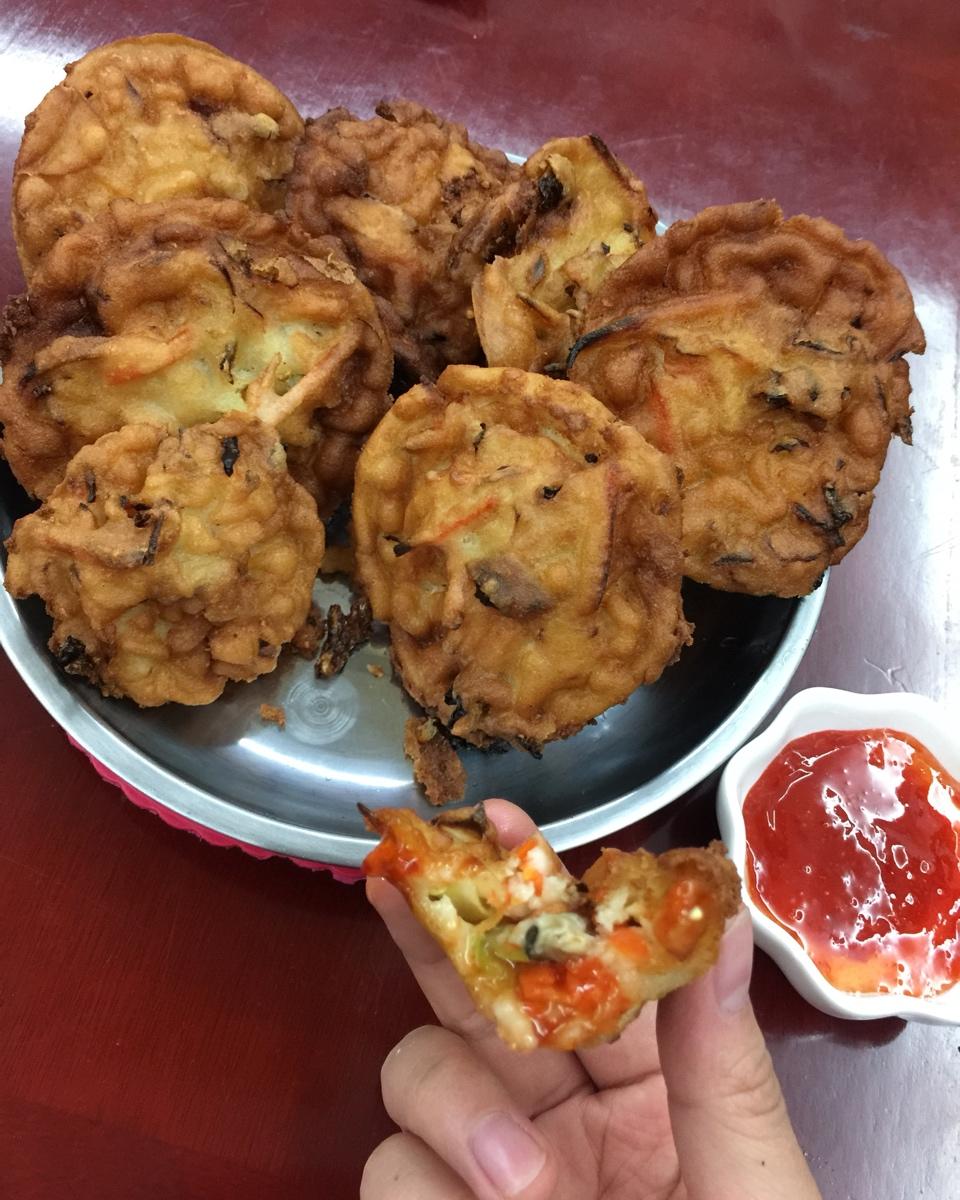 吧砸吧砸做的海蛎饼