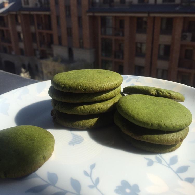 抹茶软曲奇（无蛋）