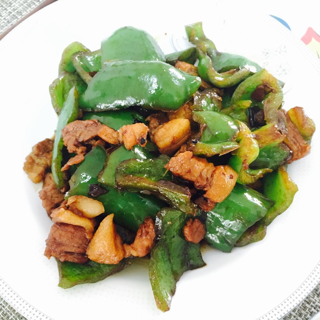 青椒炒肉