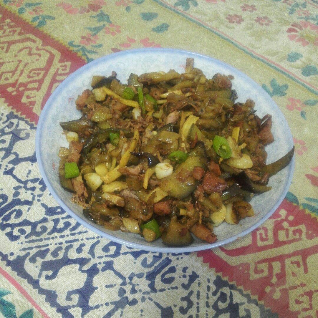 家常炒茄子