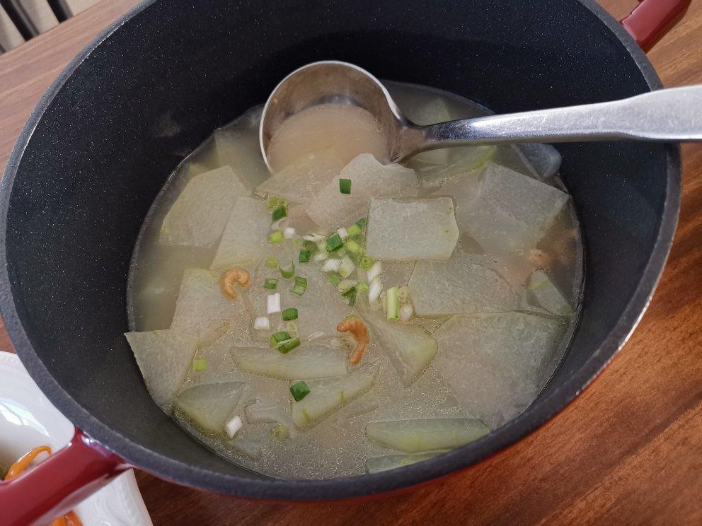 秋季养生－冬瓜海米汤