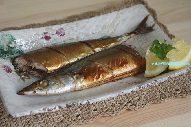烤味增秋刀鱼的做法