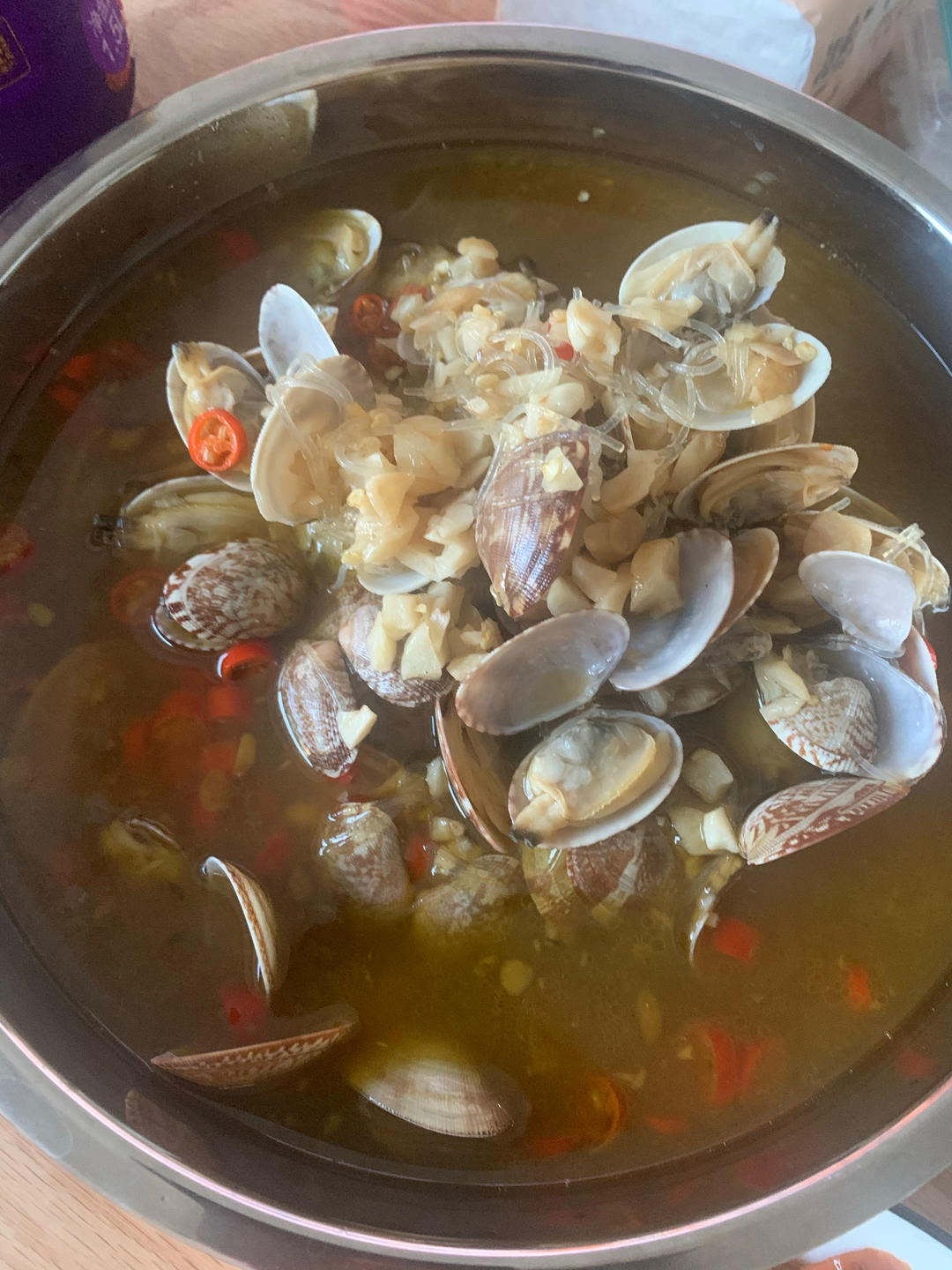 【蒜蓉花甲粉丝】【无沙版花甲】相信我，好吃到爆炸