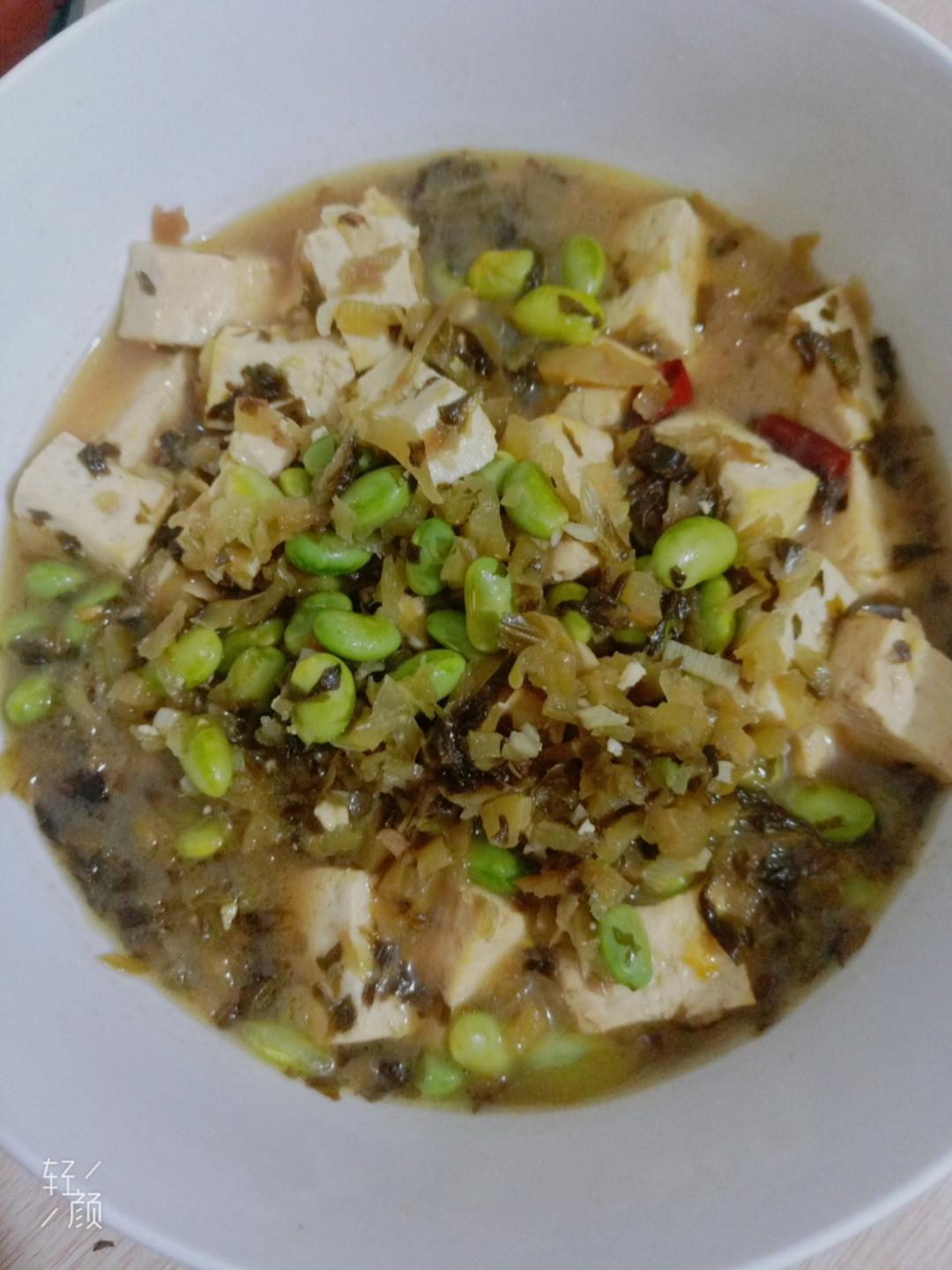雪里蕻炖豆腐