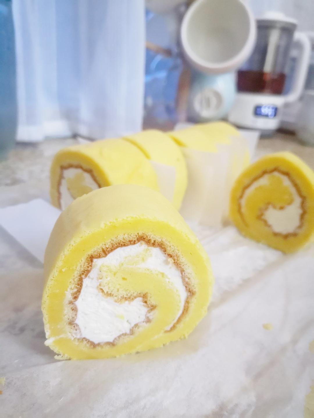 原味基础蛋糕卷(小五卷)