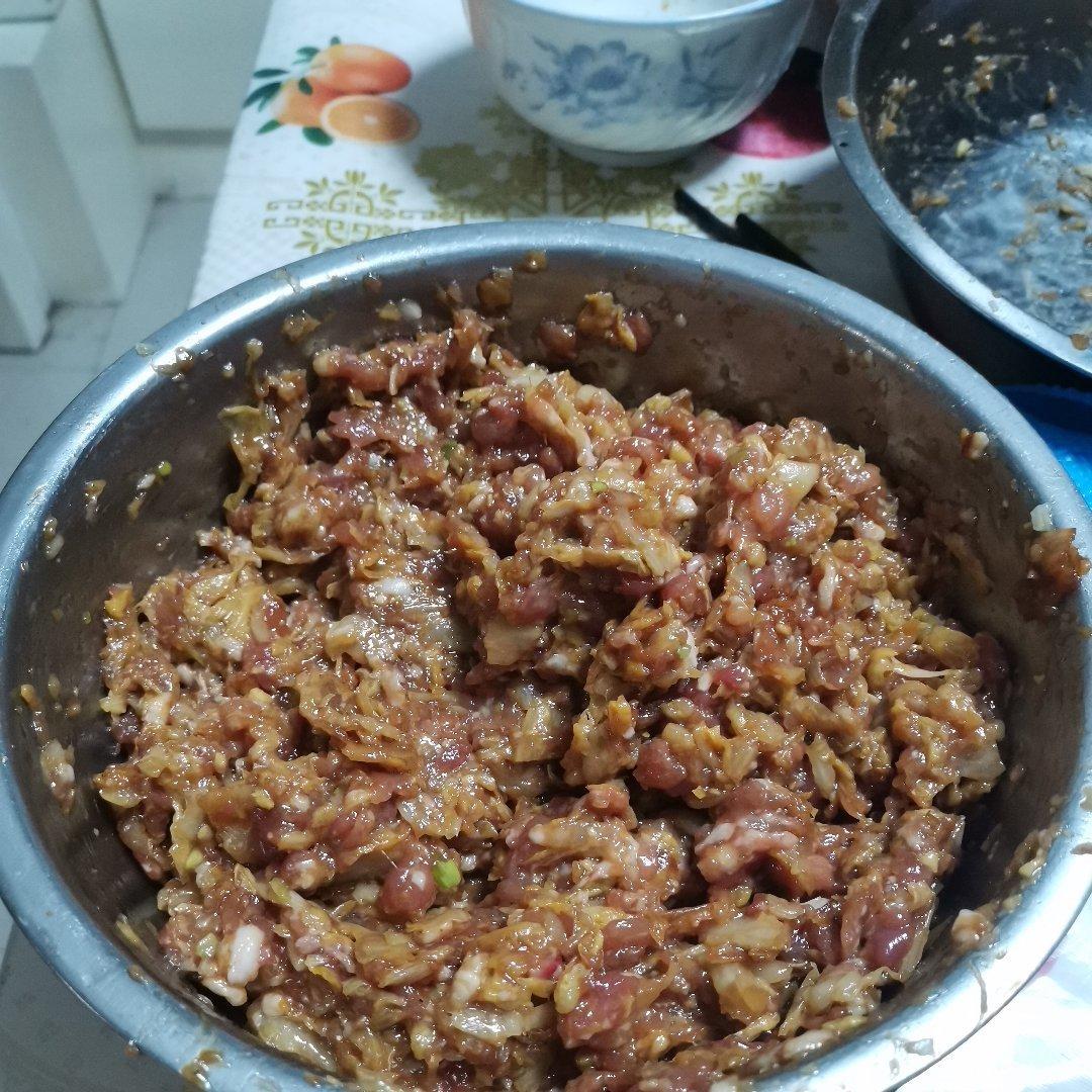 白菜猪肉馅水饺肉馅做法