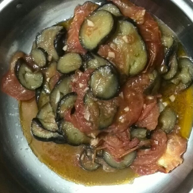 西红柿烧茄子