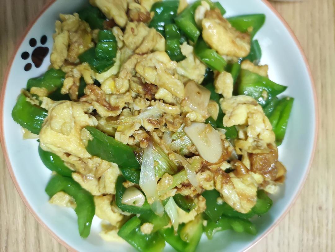 青椒炒蛋