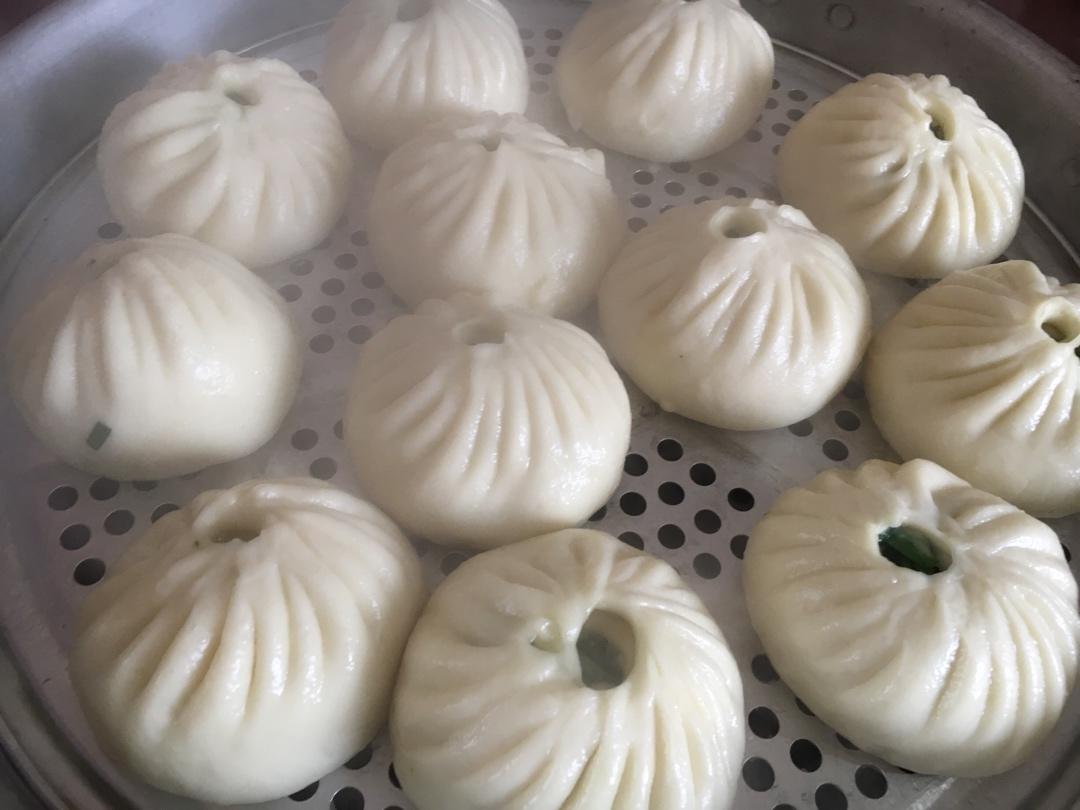 节省一半时间的大包子（另付翠绿菜包子，肉包子，腹黑包子食谱）