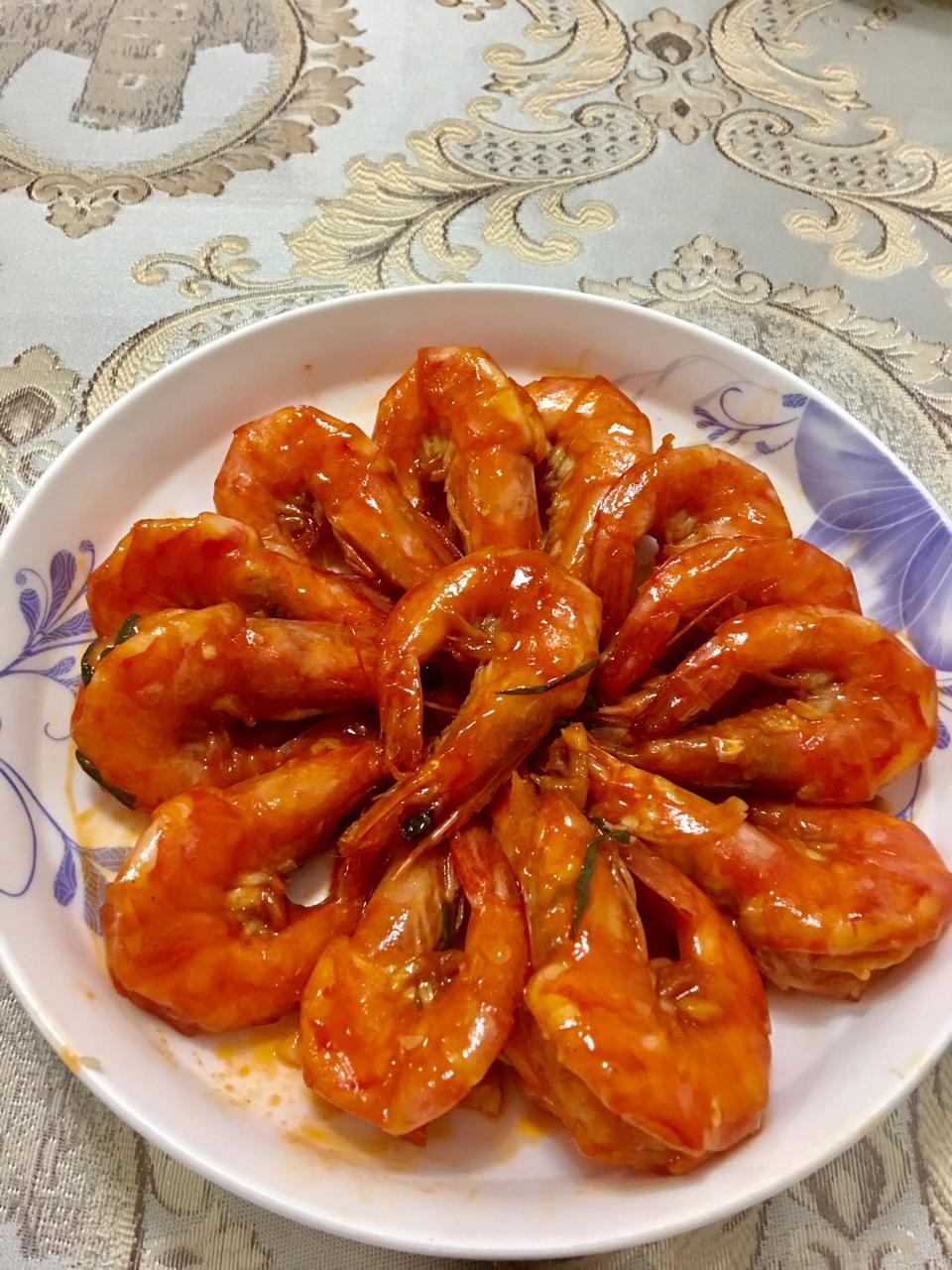 油焖大虾