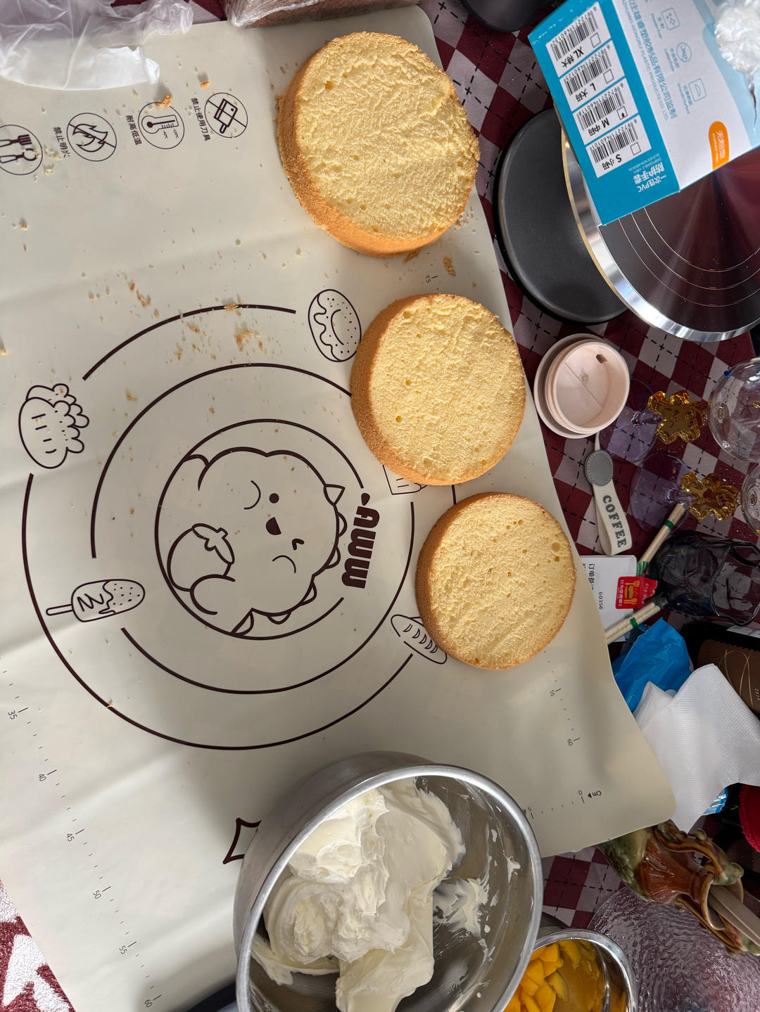 6寸基础戚风（蛋糕胚）