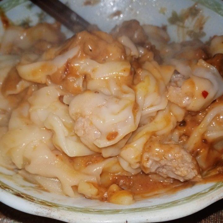 麻酱拌馄饨