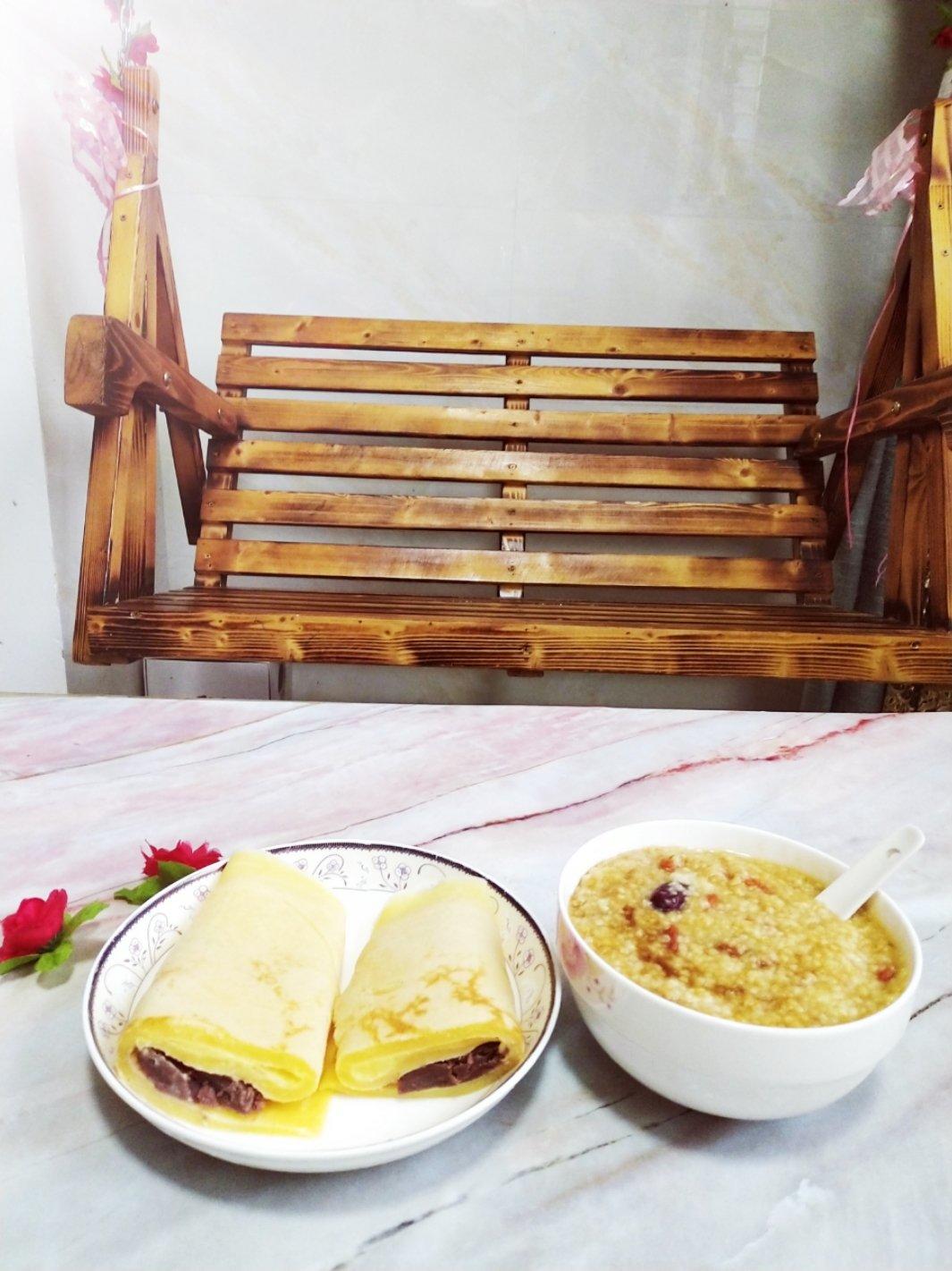 红枣桂圆小米粥