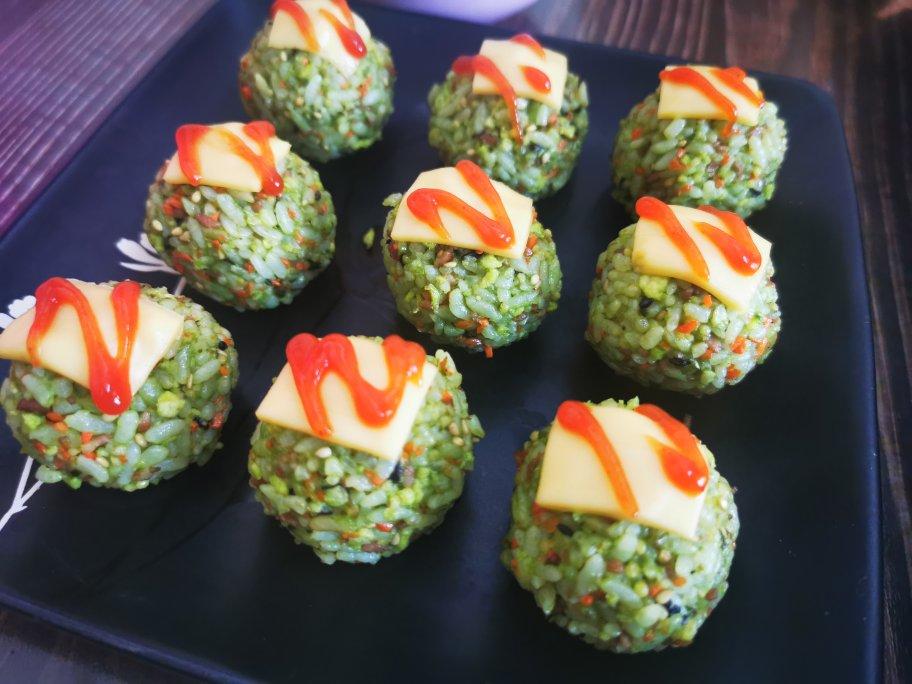 芝士就是力量【芝士肉松小饭团】