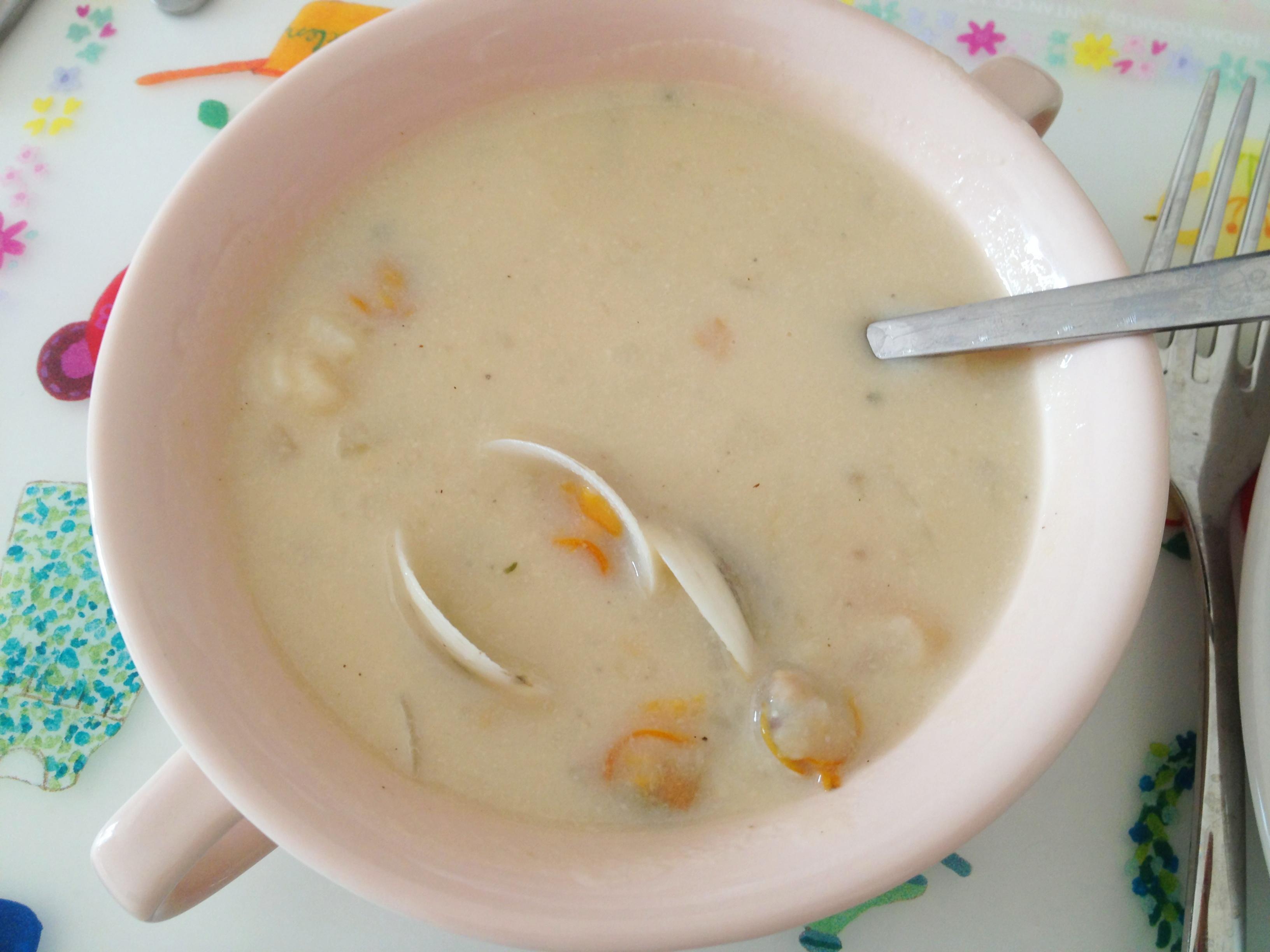 奶油蛤蜊汤