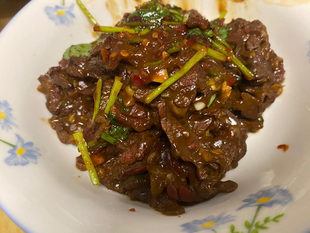 香菜牛肉