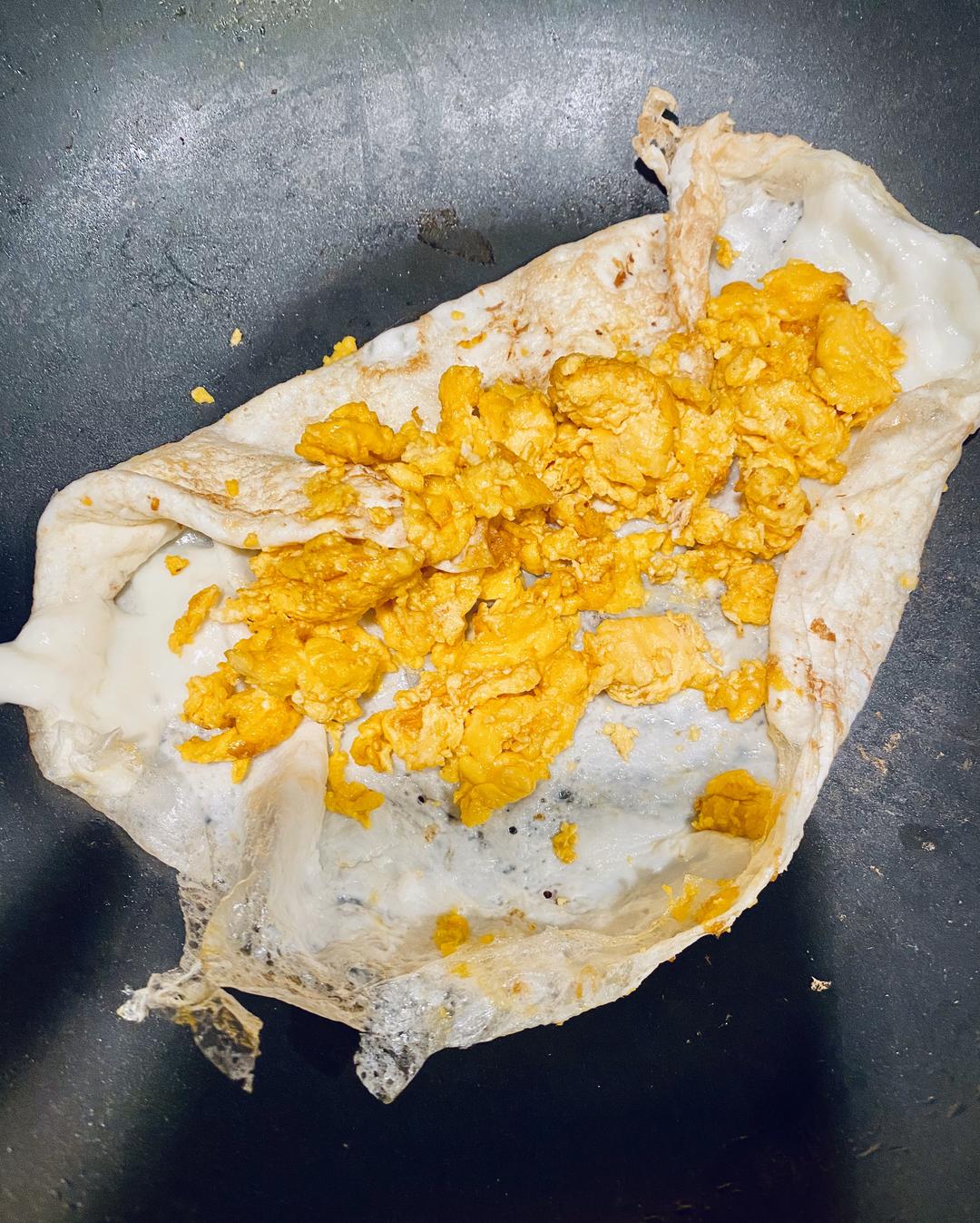 无面粉纯蛋白煎饼