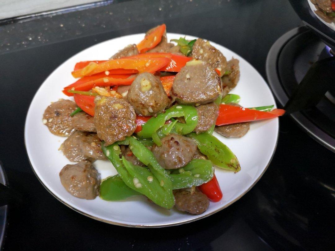 青椒牛肉丸
