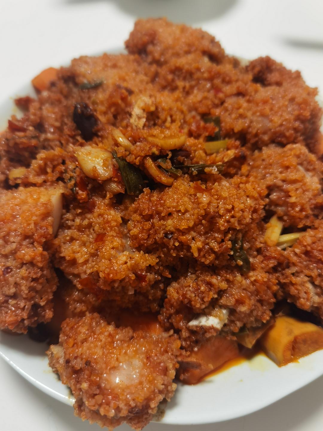 绝绝子！甩饭店几条街的粉蒸肉（粉蒸排骨）