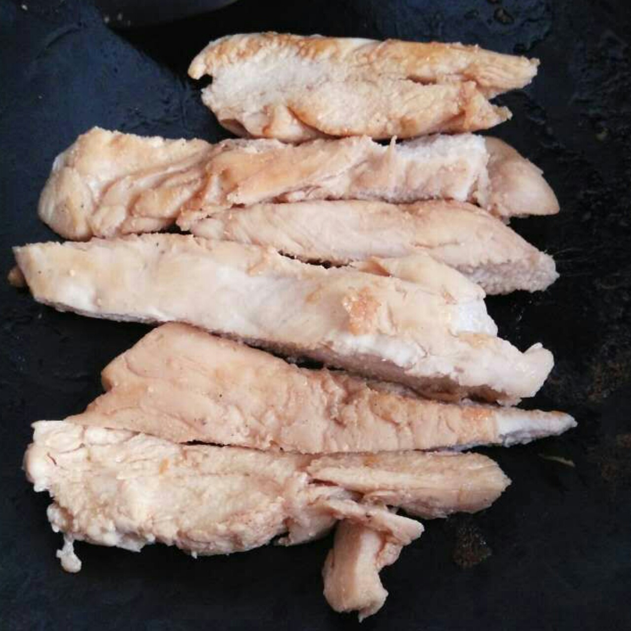 好吃的减肥餐之一（鸡胸脯烤番茄）