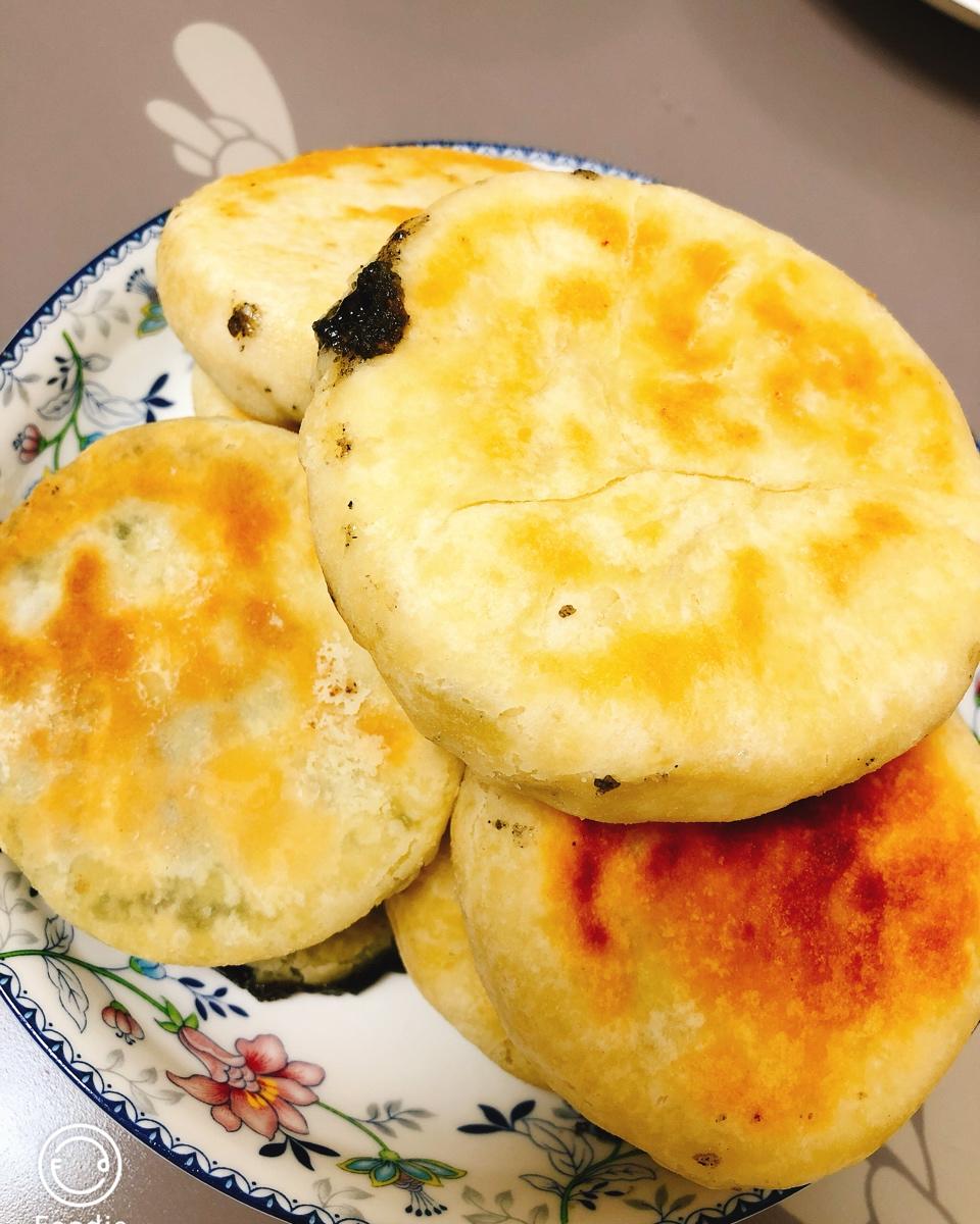 发面油酥小糖饼