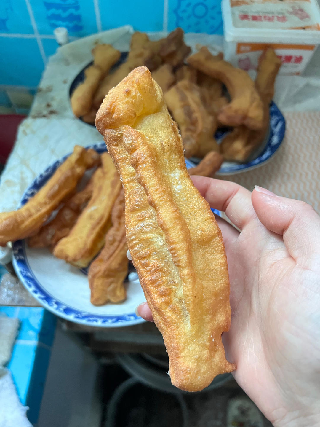 上海早餐之油条