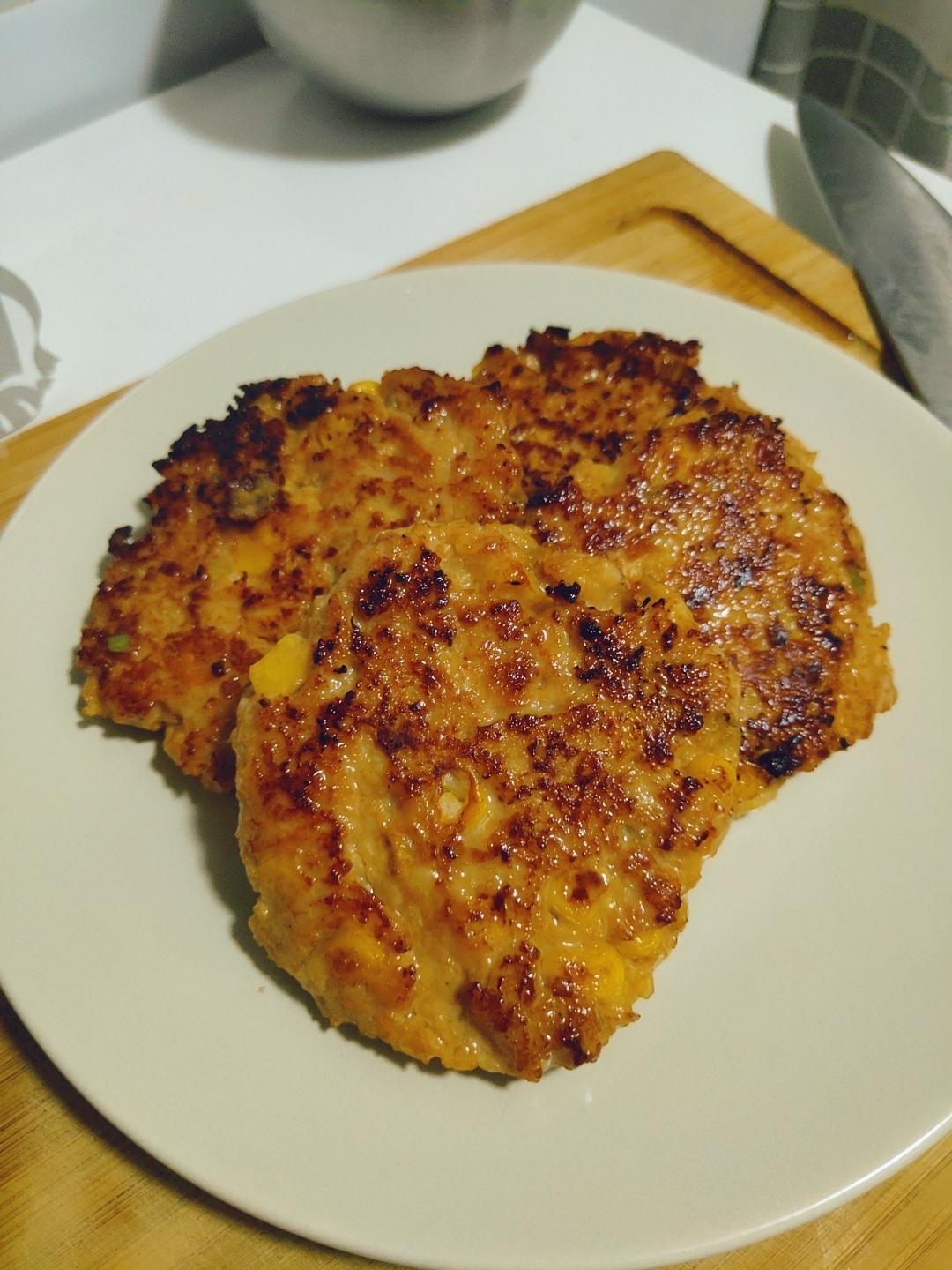 味噌芝士鸡肉饼的做法