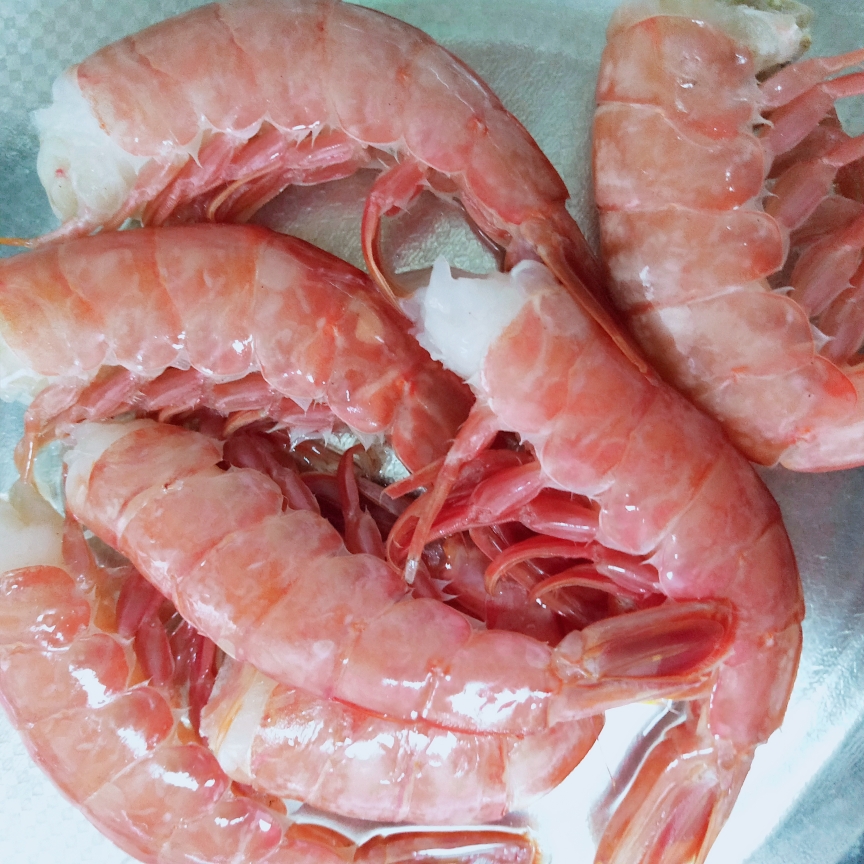鲜香蒜蓉阿根廷红虾的做法 步骤3