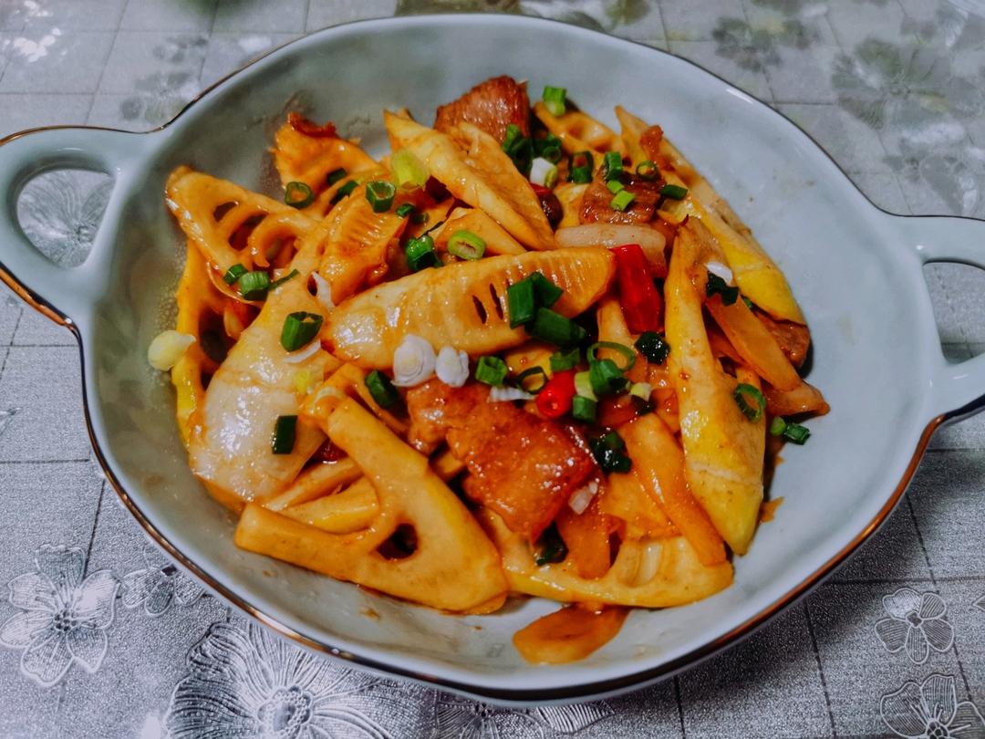 小炒春笋｜鲜香脆爽