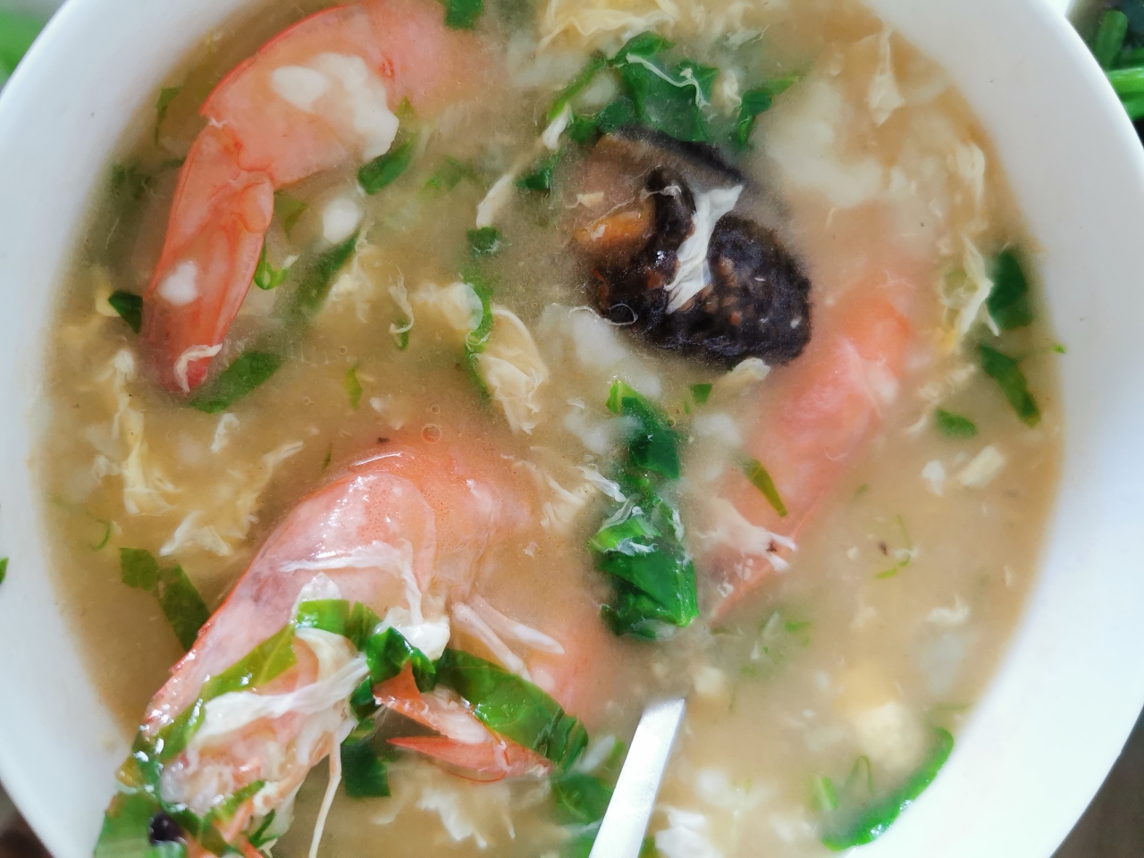 海鲜疙瘩汤  十分钟速成的做法