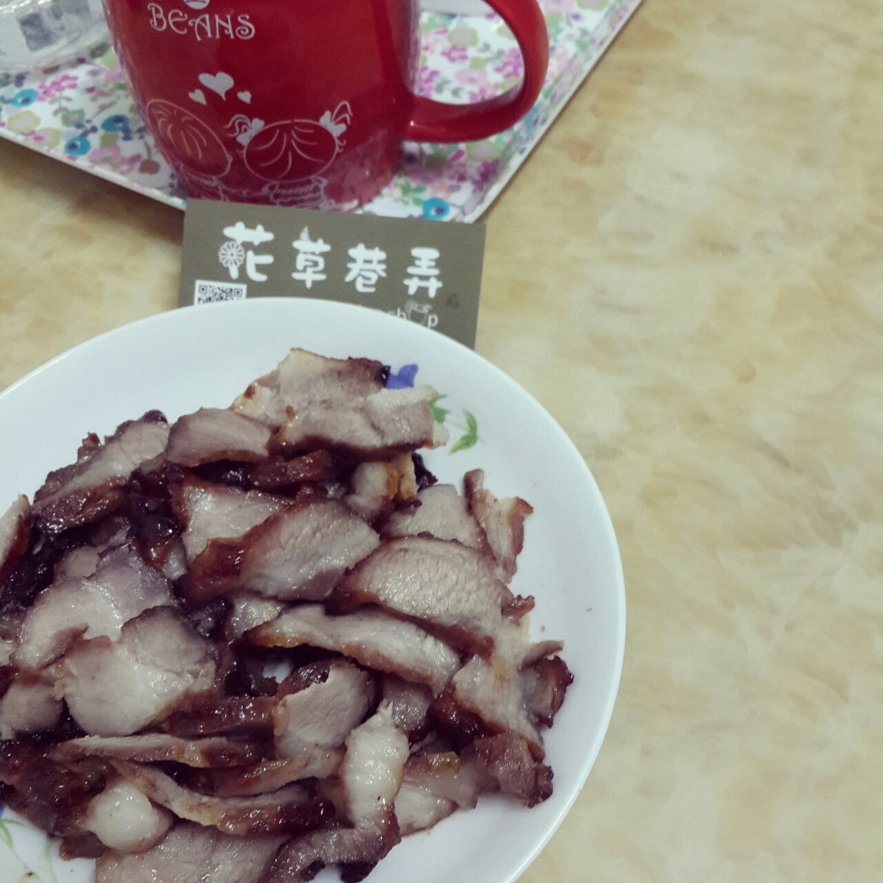 蜜汁烤叉烧