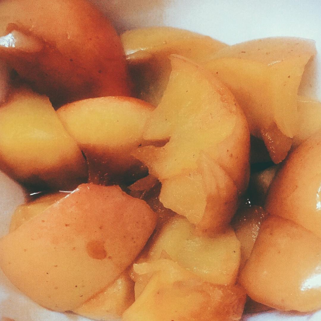 快手红糖苹果(微波炉版)