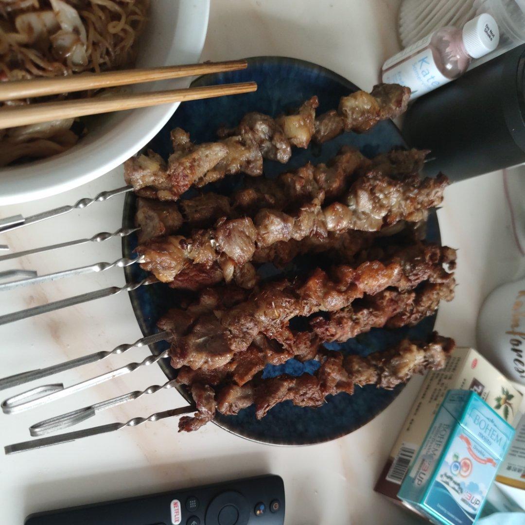 堪比烧烤店里的羊肉串！