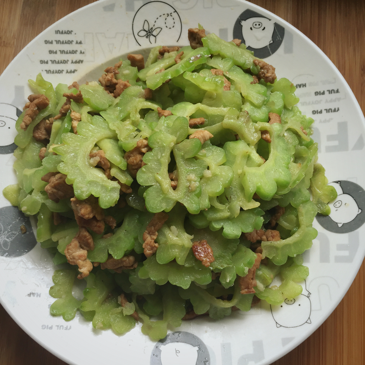 苦瓜炒肉
