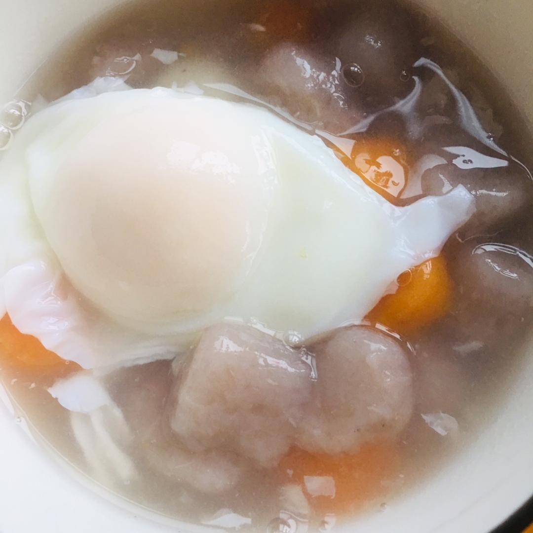芋圆小汤圆葡萄干红豆沙汤