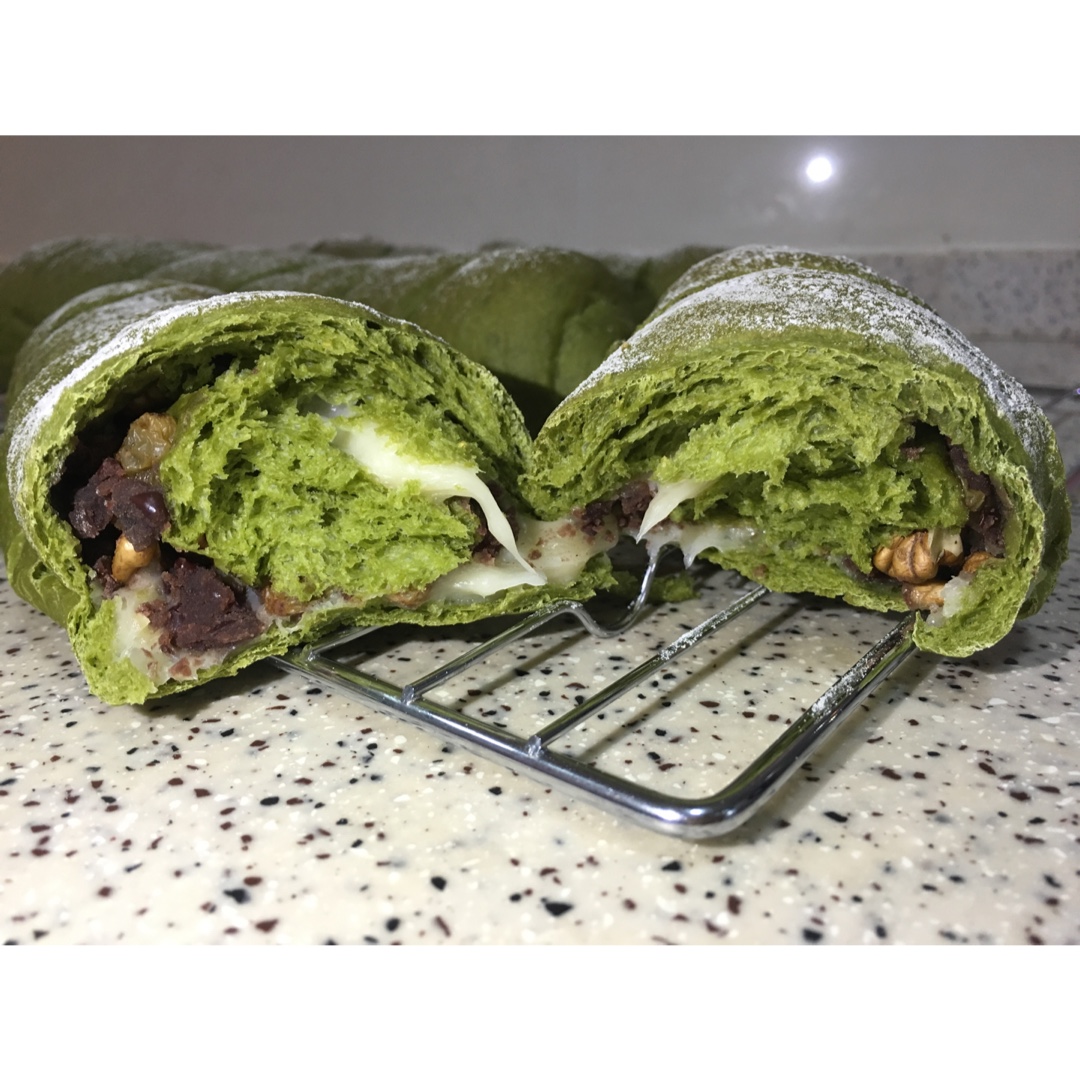 麻薯夹心可可（抹茶）软欧