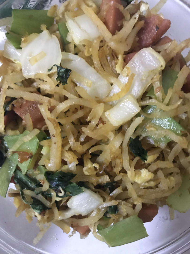 直击灵魂的炒饼丝~