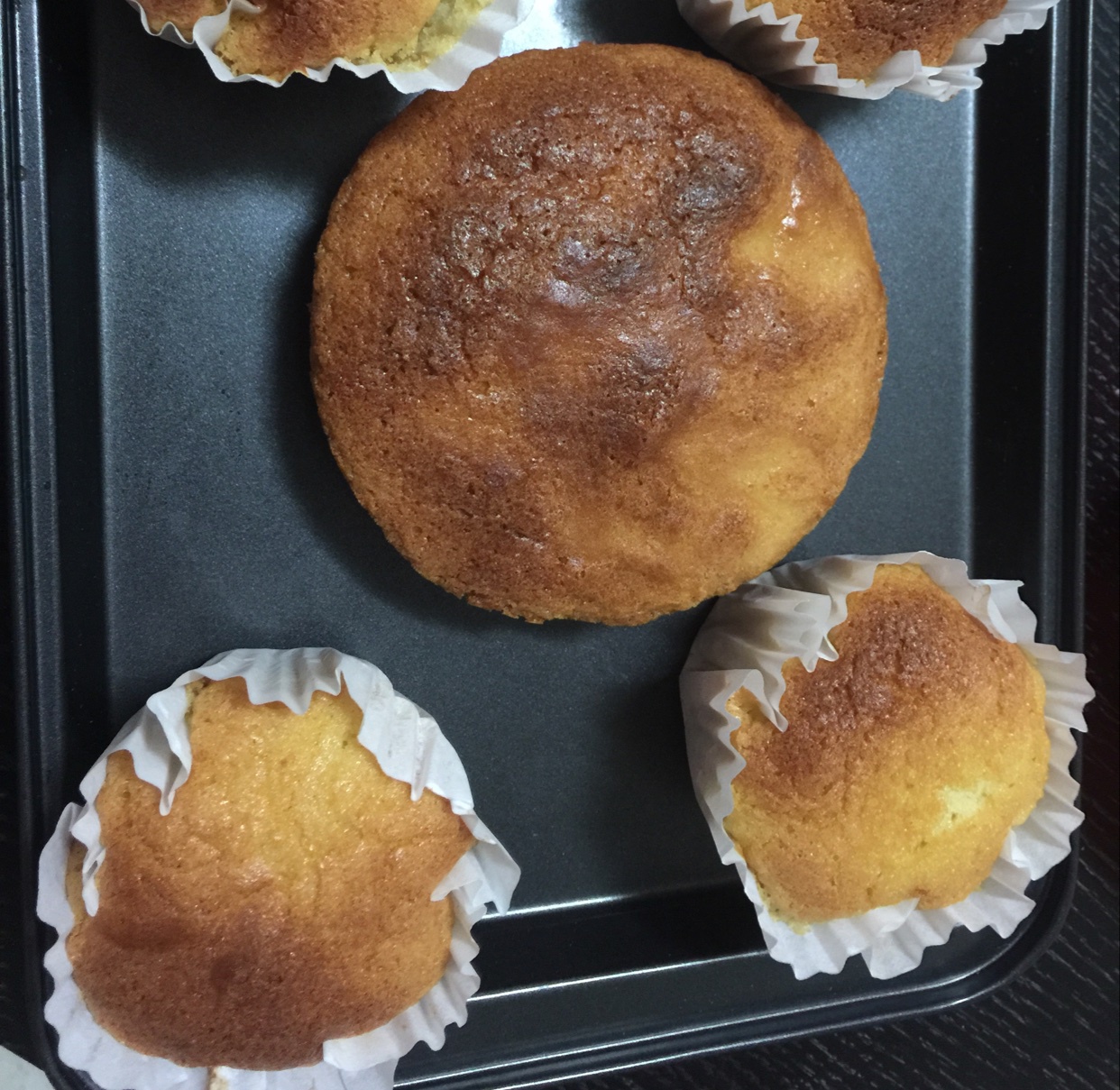 无水蜂蜜小蛋糕
