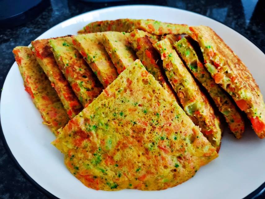 【快手早餐-西兰花饼】简单好做又好吃