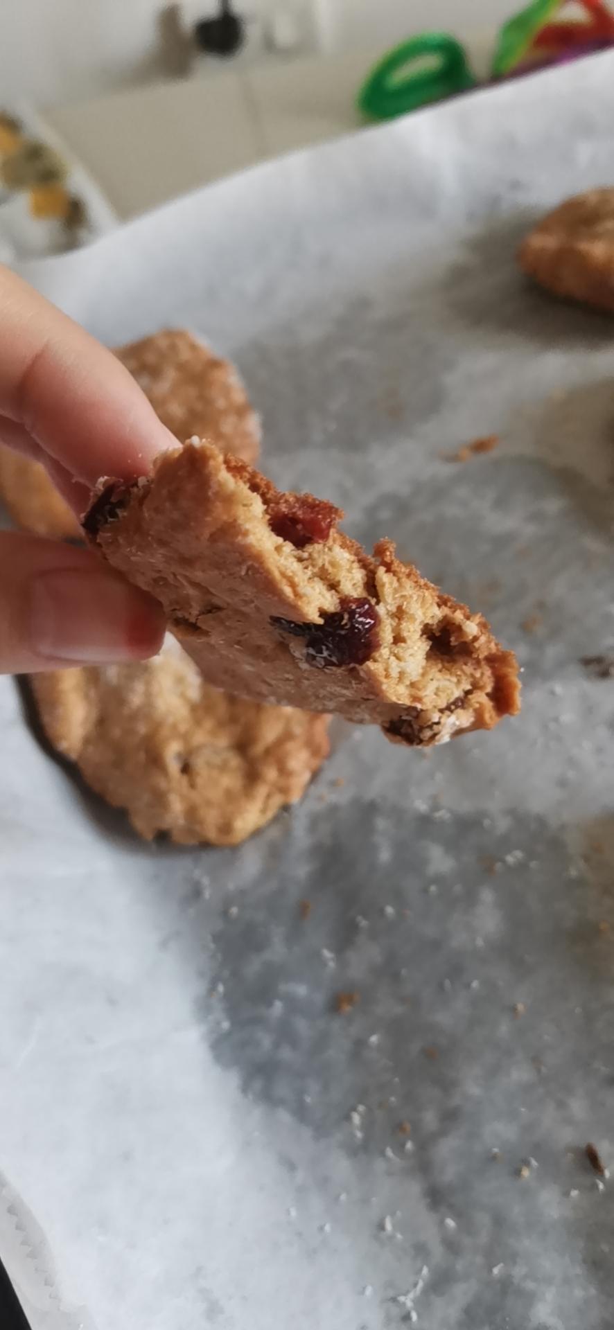 燕麦葡萄甜饼