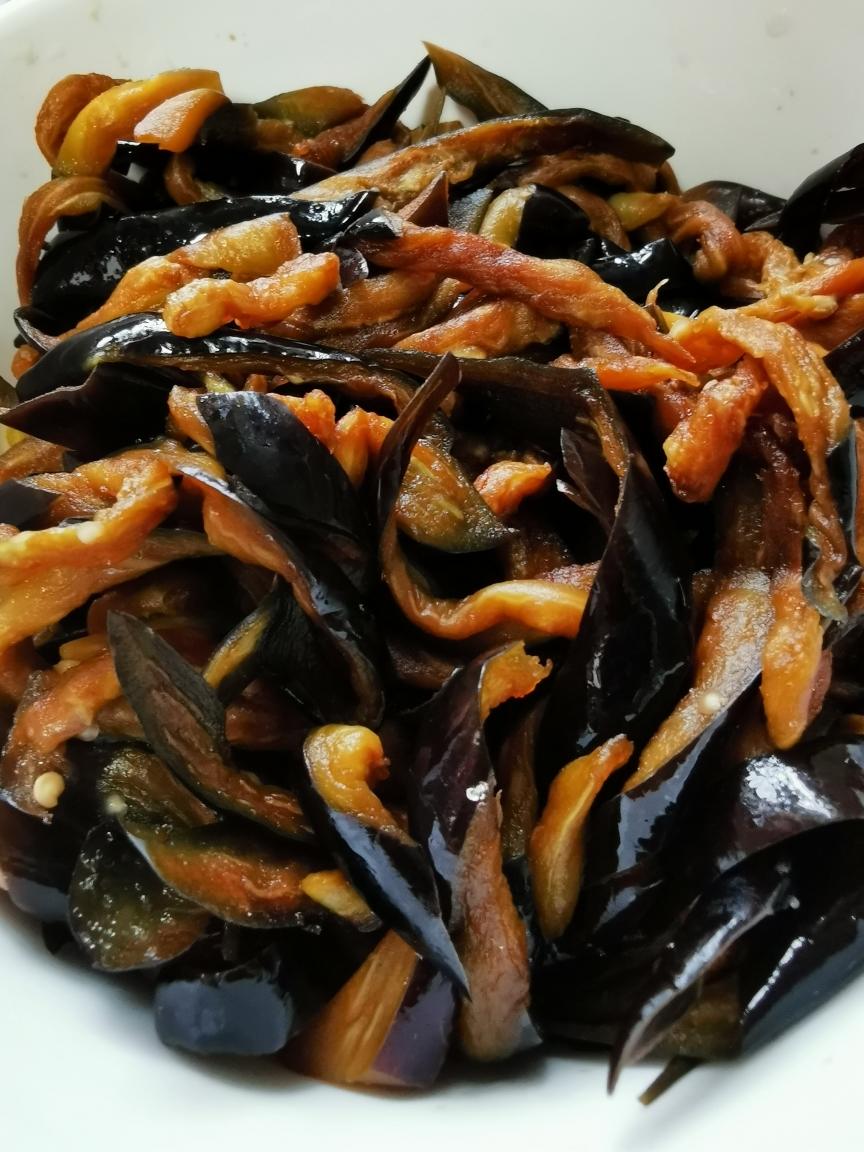 糖醋生腌茄子