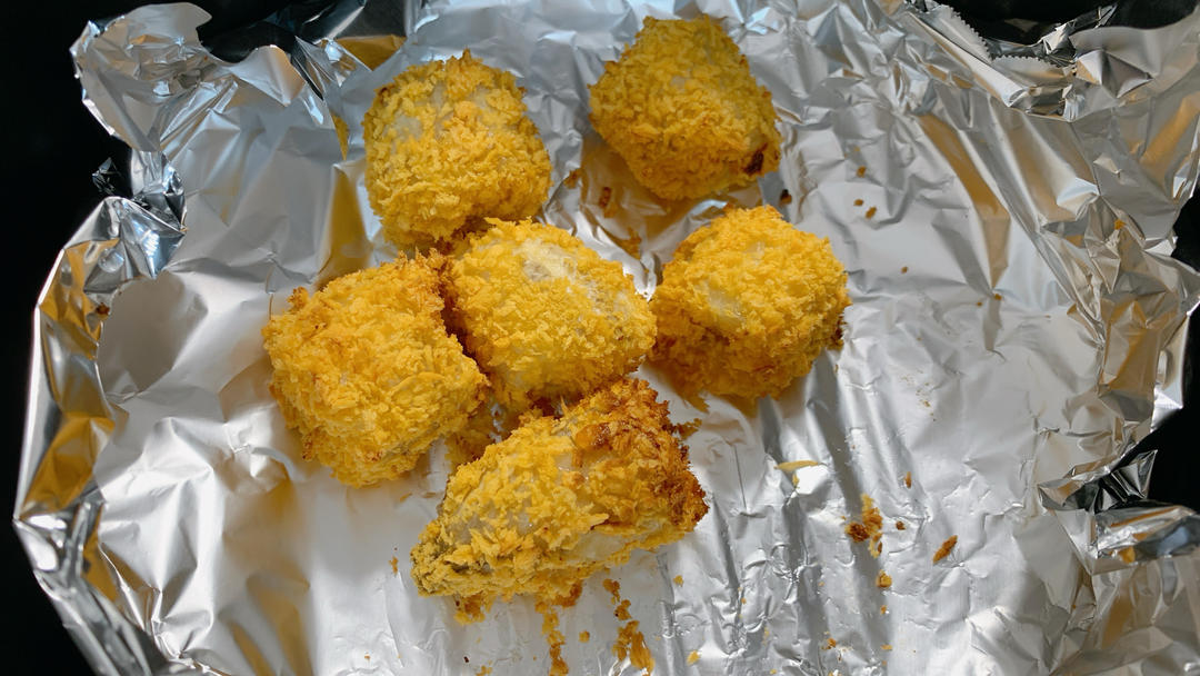 空气炸锅版「无油脆皮香蕉🍌」