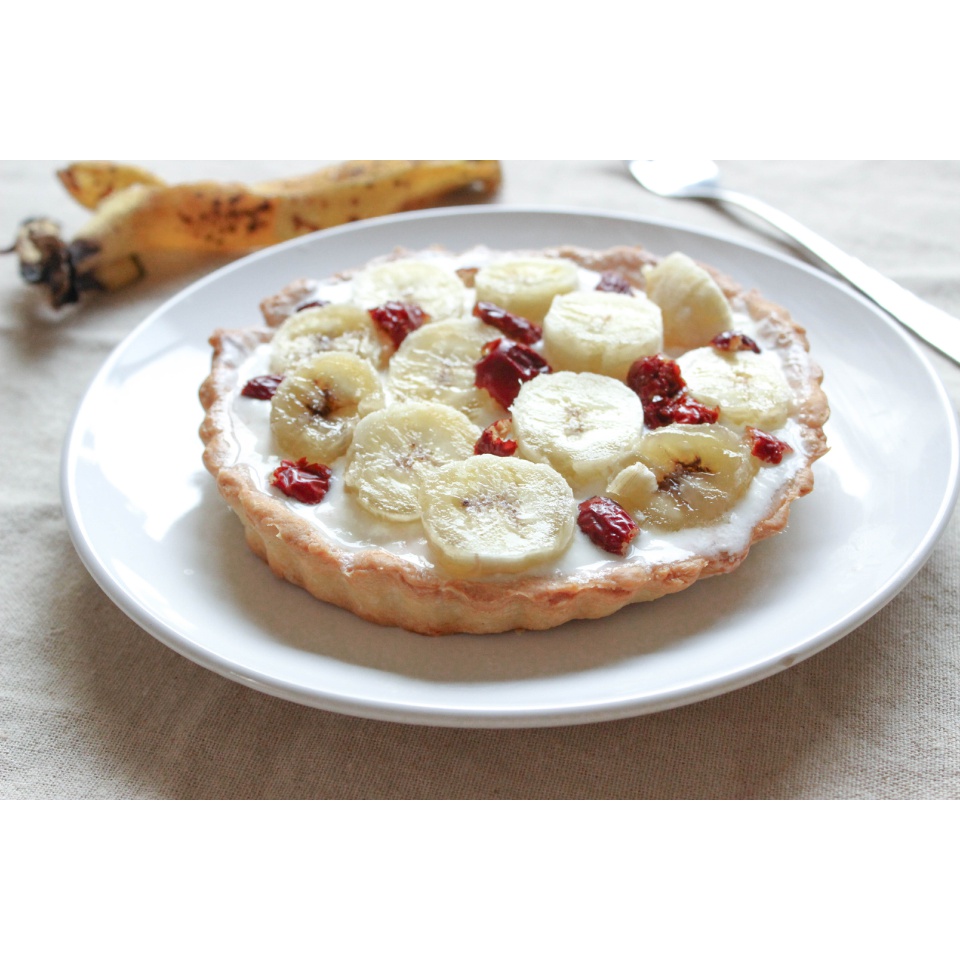 优格香蕉奶油派