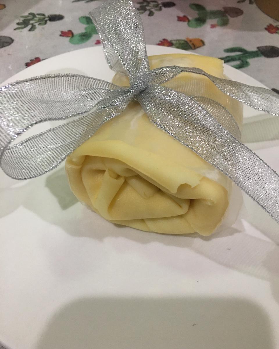 网红一人量榴莲毛巾卷-【戒不掉的甜点】